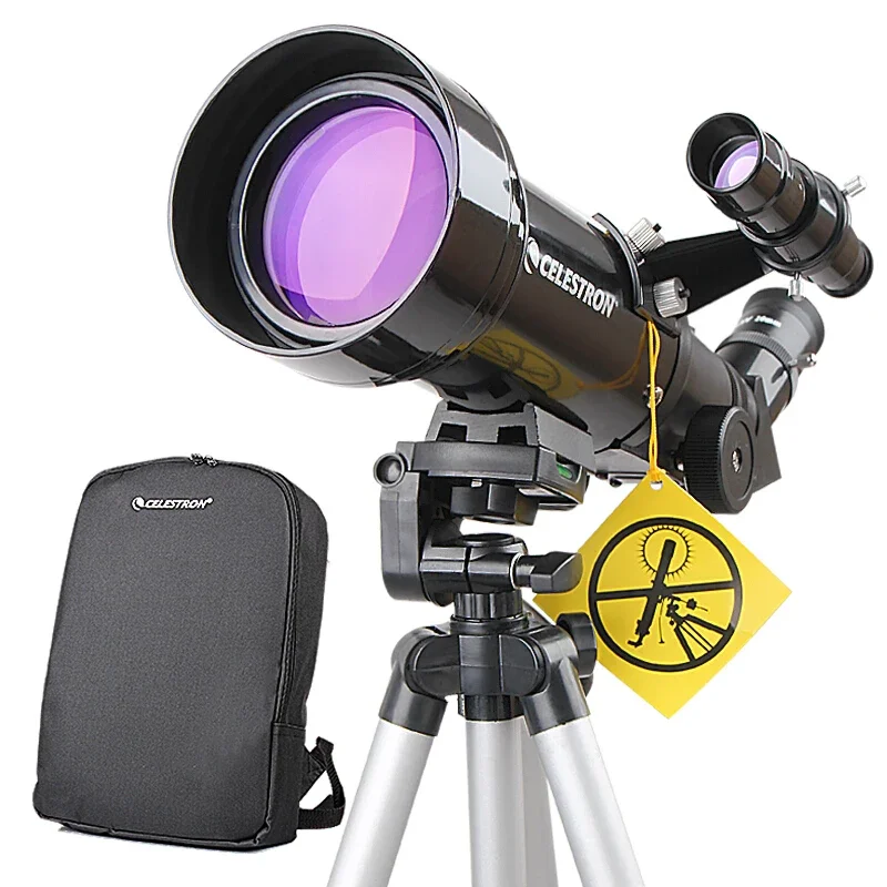 Celestron Powerseeker 70400 Astronomy Telescope Compact Portable Tripod Space Telescopic For Beginners/Student