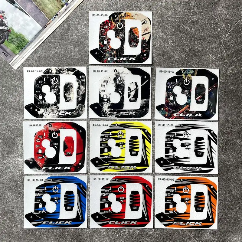

1 шт. зажим 125i скутер мотоцикл защита замочной скважины водостойкая декоративная наклейка против царапин пылезащитная наклейка на крышку