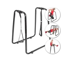 Fitness Double Bar Exercise Home Gym Push-up Station Standing Pull-ups Home Gym Portable Gym Equipment