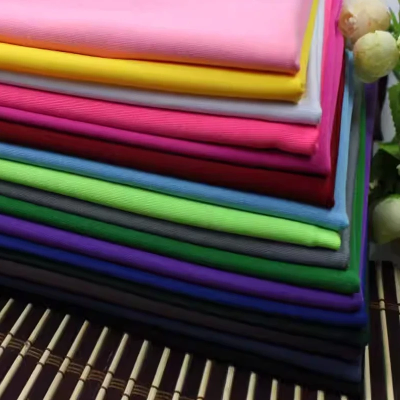 Elastic Knitted Spandex Four Way Stretch Fabric Performance Dance Costume Handmade DIY Home Craft Material Background Decoration