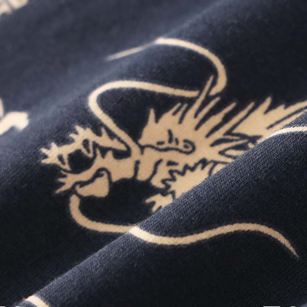 سراويل داخلية بوكسر للرجال قابلة للتنفس مثالية للنوم، تصميم متوسط الخصر، نمط عادي الطول #2