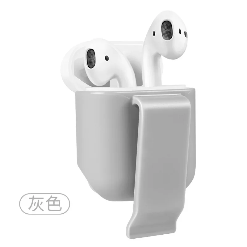 Hanging On Waist Earphone Belt Clip For Apple AirPods Case Strap Earphones Storage Sleeve Wireless Earbuds Holder For Air Pods