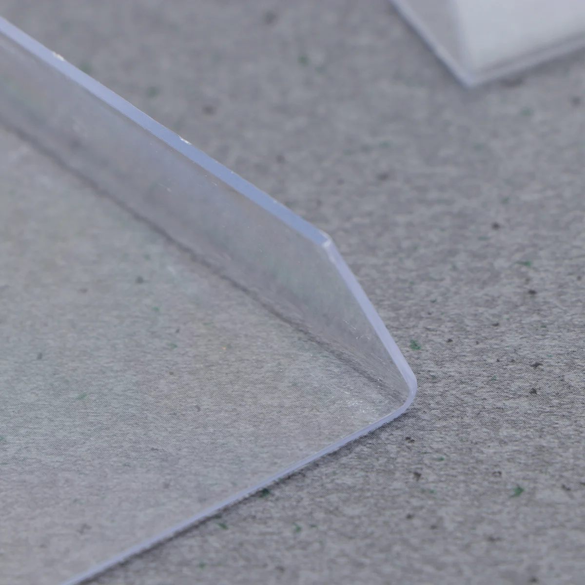 12 Buah Tempat Label Plastik untuk Label Harga Ritel Label Rak Supermarket Organizer Folder Rak Display Dapat Digunakan Kembali Bening