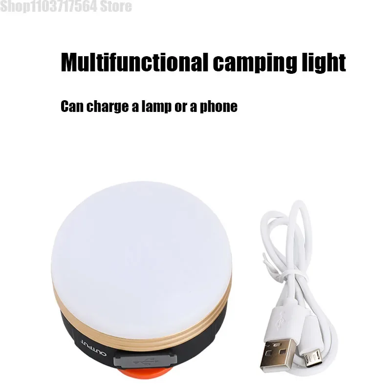 

Off-the-stock outdoor camping retro camping lights Adjustable lights multifunctional charging camp travel tent Timah lights