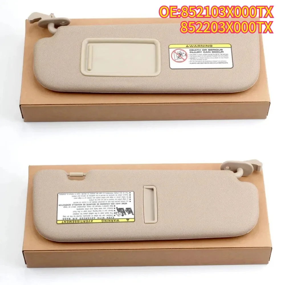 

High quality New For 852103X000TX 852203X000TX Car Sun Visor Auto Parts Gray Replace Block Sunlight Accessories11-15