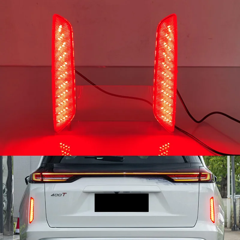 LED For Chery EXEED VX Rear Foglight rear bumper foglight foglamp fog light Brake lights