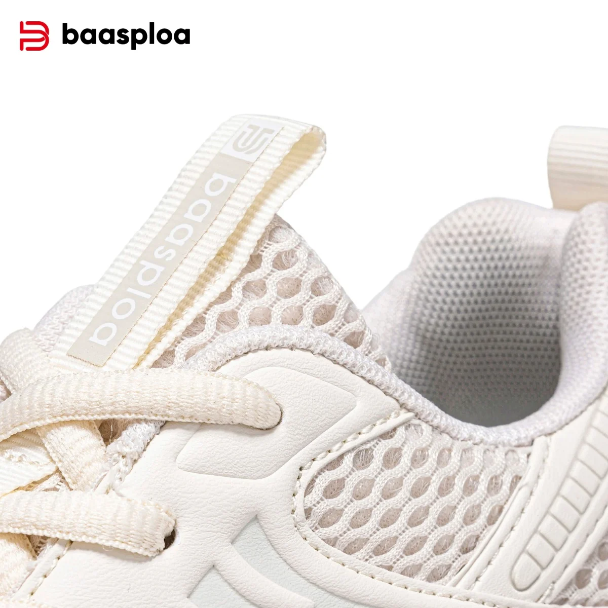 Baasploa النساء احذية الجري حجم كبير 41 42 خفيفة الوزن شبكة تنفس أحذية رياضية الراحة لينة الإناث في الهواء الطلق حذاء كاجوال