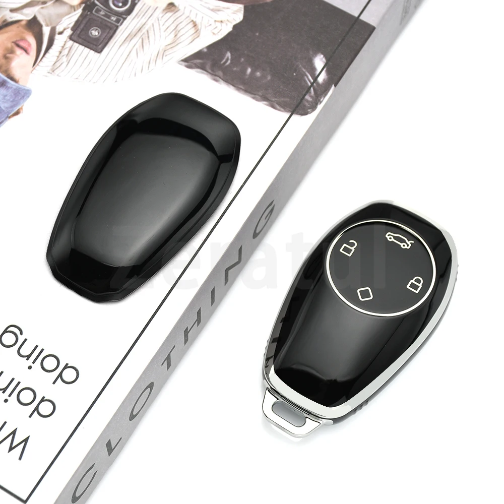Fashion TPU Car Key Case Cover Bag Auto Keyless Shell Fob Holder For LEAPMOTOR Zero Run T03 2022 C11 S01 C01 Accessories
