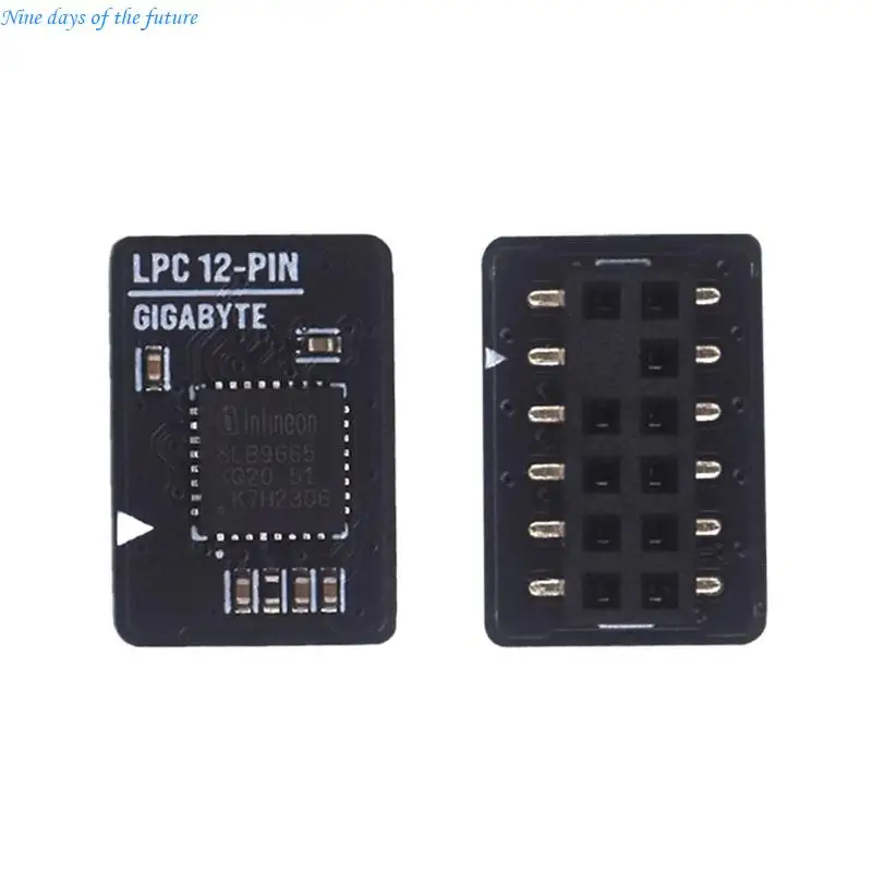 Universal TPM Module PCB Computer Adapter Accessory SPI 12PIN Optional Module E65A