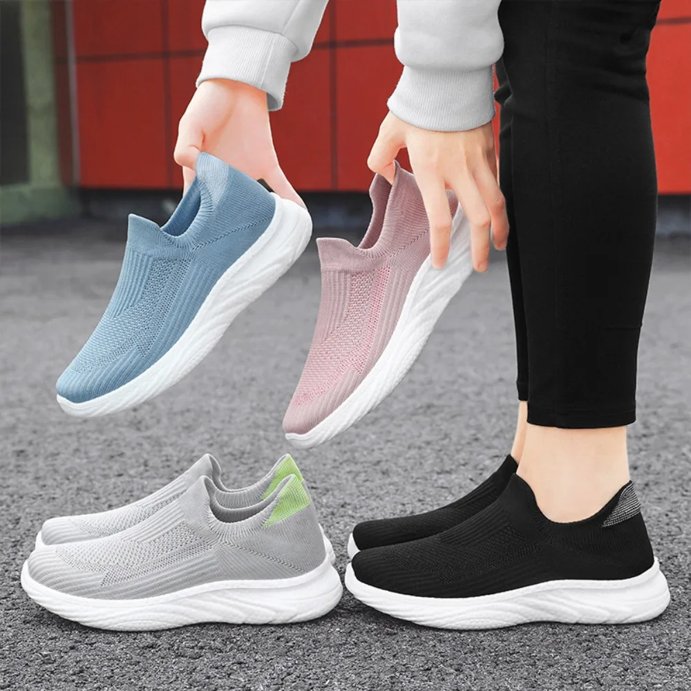 

Women Walking Shoes WALK Slip-on Sneakers Casual Outdoor Gym Sports Comfotable Lightweight Trainers tenis