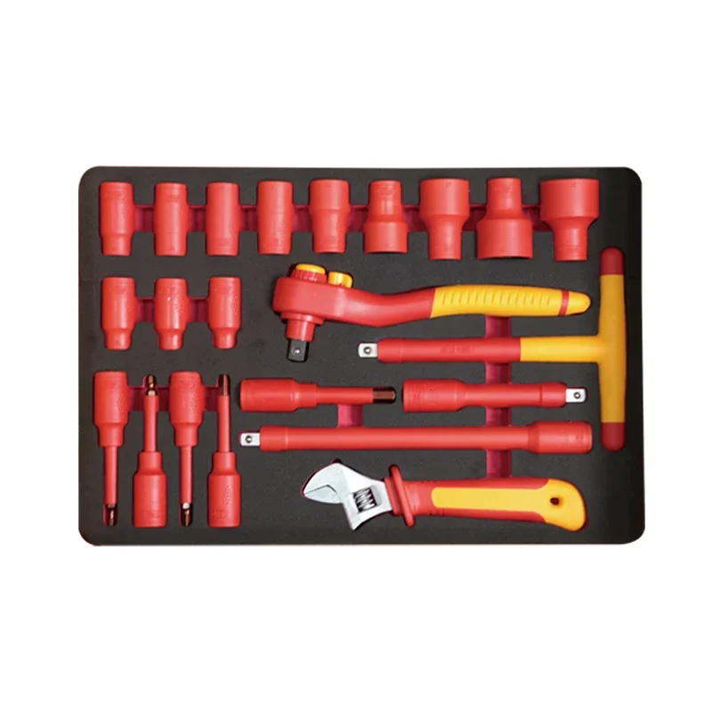Manufacture High Quality VDE AC 1000V Insulated Tools Set Insulated Tools Set-46pcs