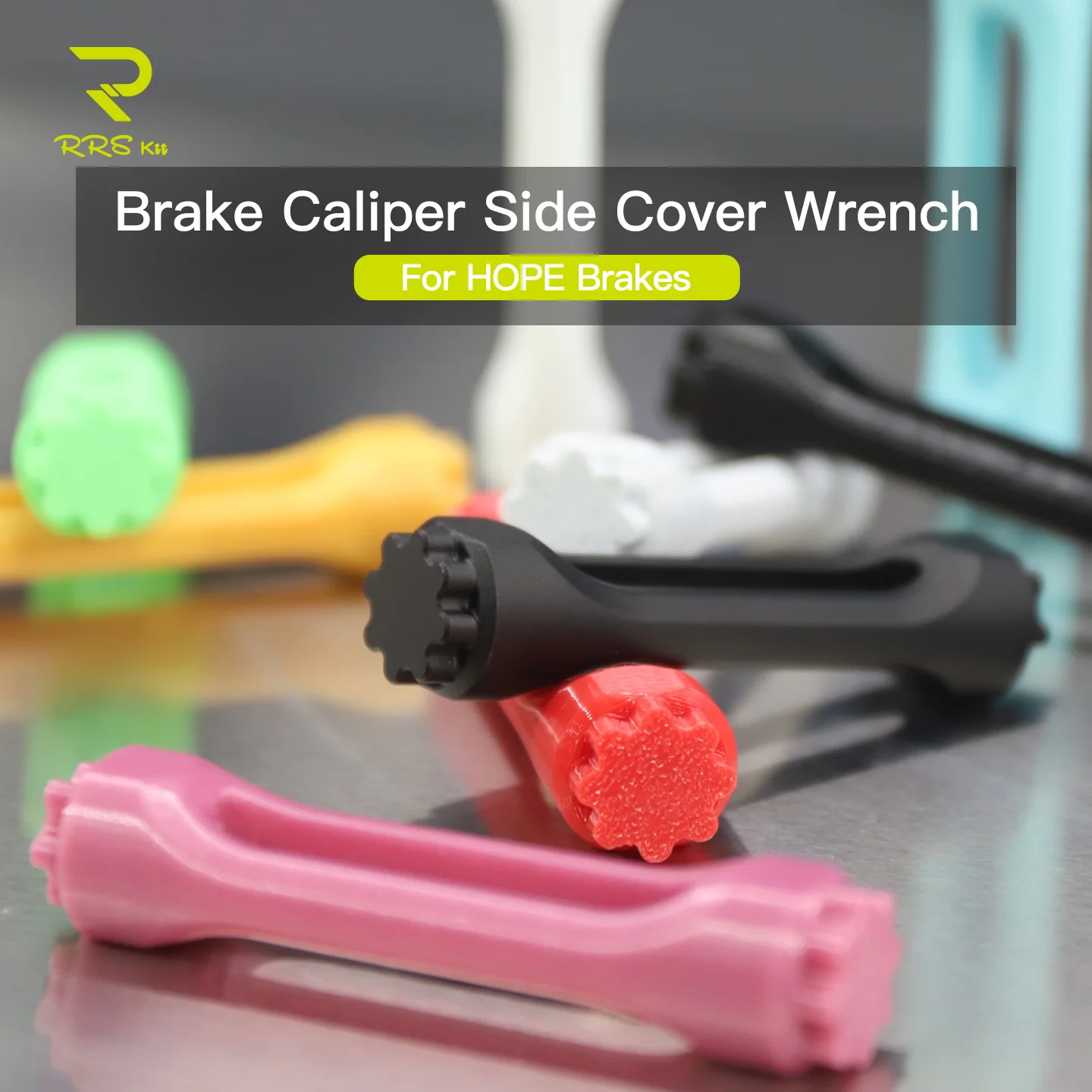 Llave para bicicleta Rrskit para Hope X2/E4/V4/RX2/RX4/RX4+/Tech 4 Trial Zone, herramienta de reparación para la tapa lateral del freno