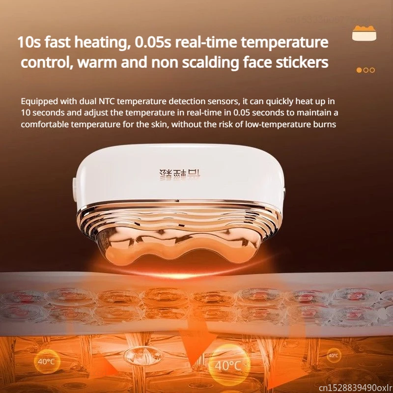 Youpin-Mini Massageador Portátil para Pele Facial, Estilo Chinês, Push Scraping, Instrumento de Beleza, Contorno Delicado, Levantamento, Firming