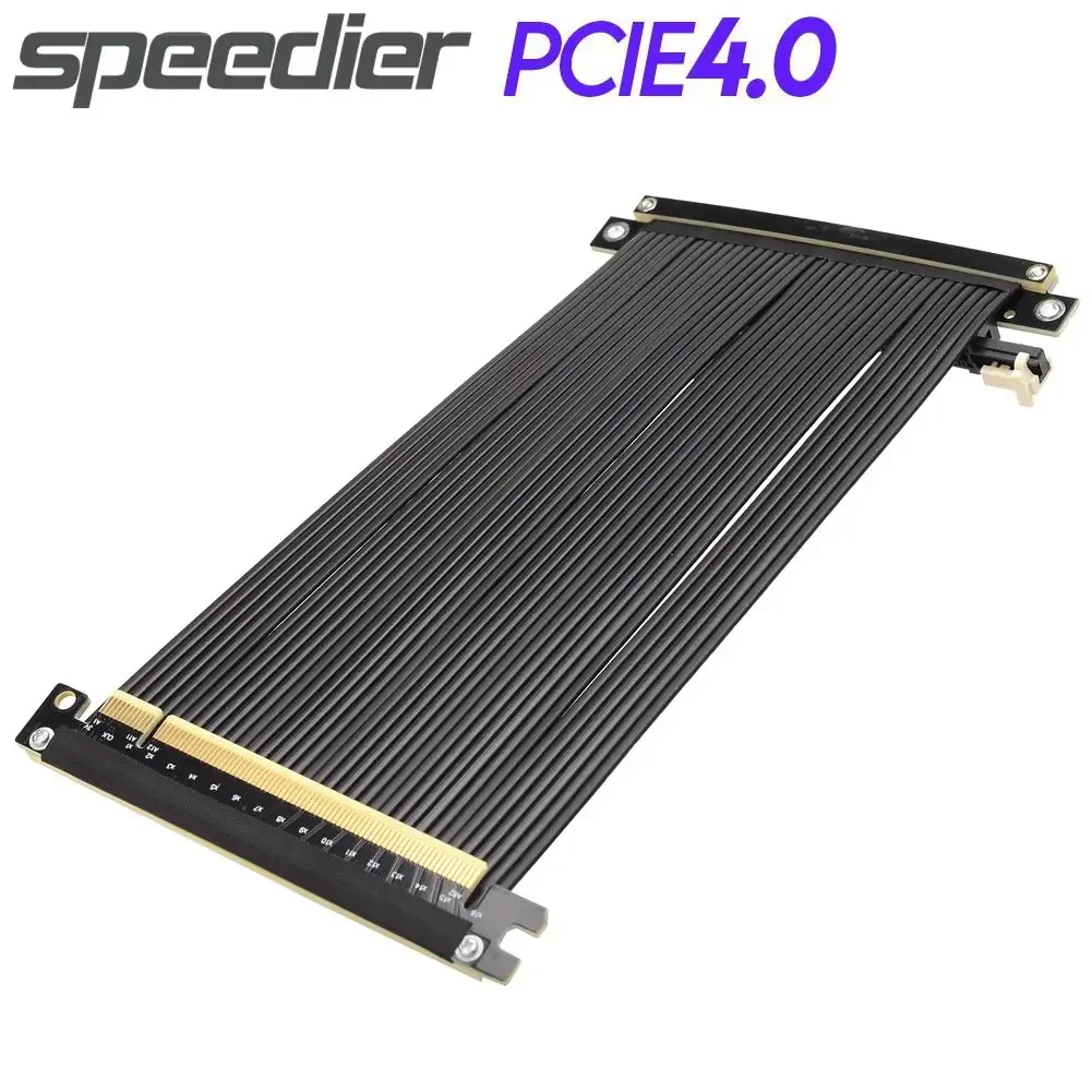 

PCI Express 4.0 Riser RTX 3090 Graphics Card Extension Cable GPU Reverse PCIe 4.0 X16 High Speed Riser Cable ITX A4 Mini PC Case