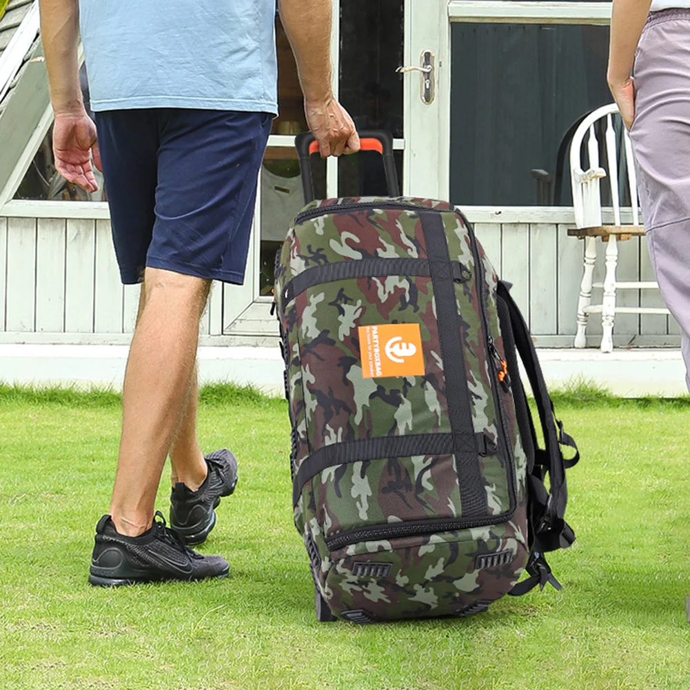 

Speaker Carrying Case Waterproof Portable Speaker Carry Tote Bag Backpack Drop-Proof Adjustable Strap for Partybox Stage 320