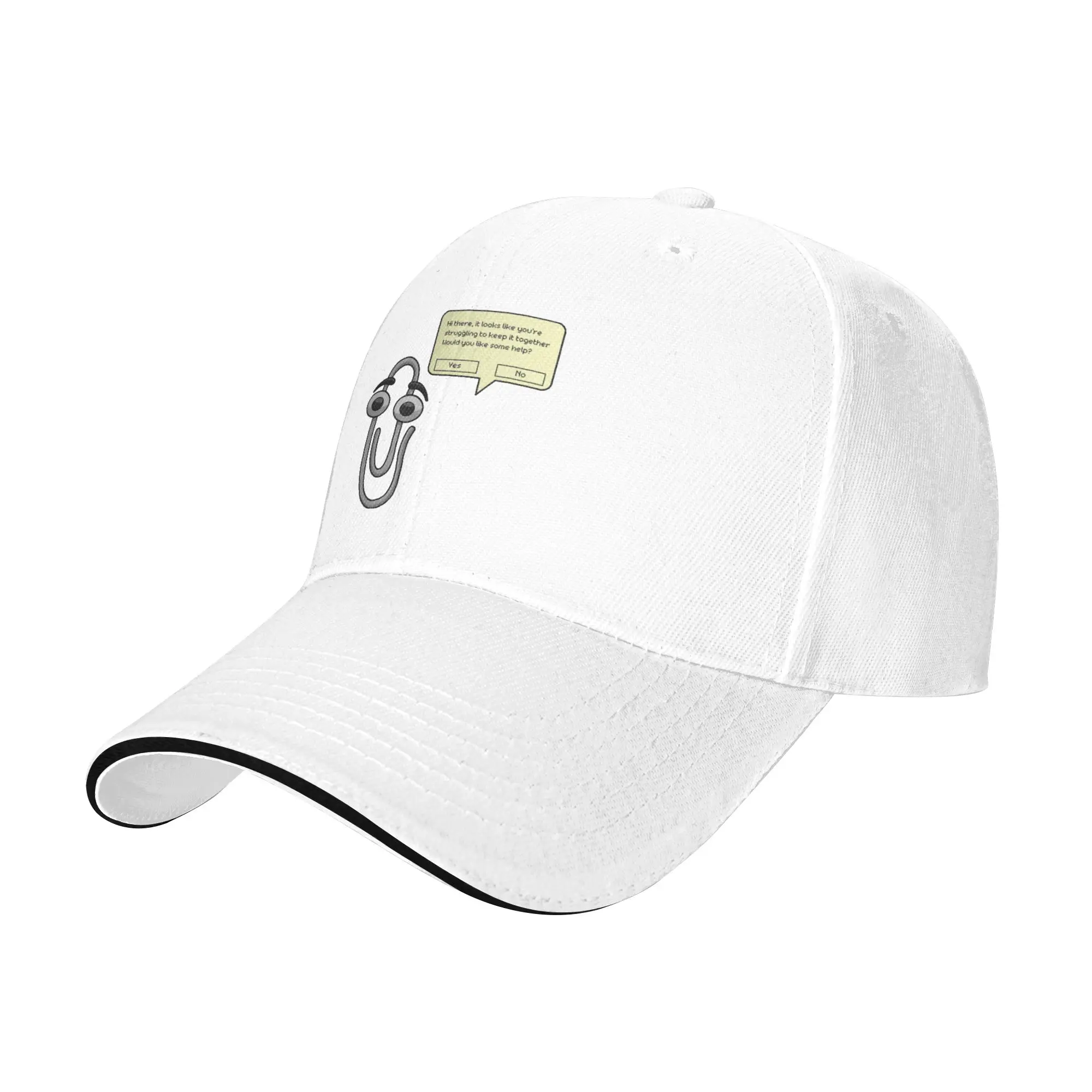 Emotional Support Paperclip Gift For Children Men Women A Baseball Cap Hat