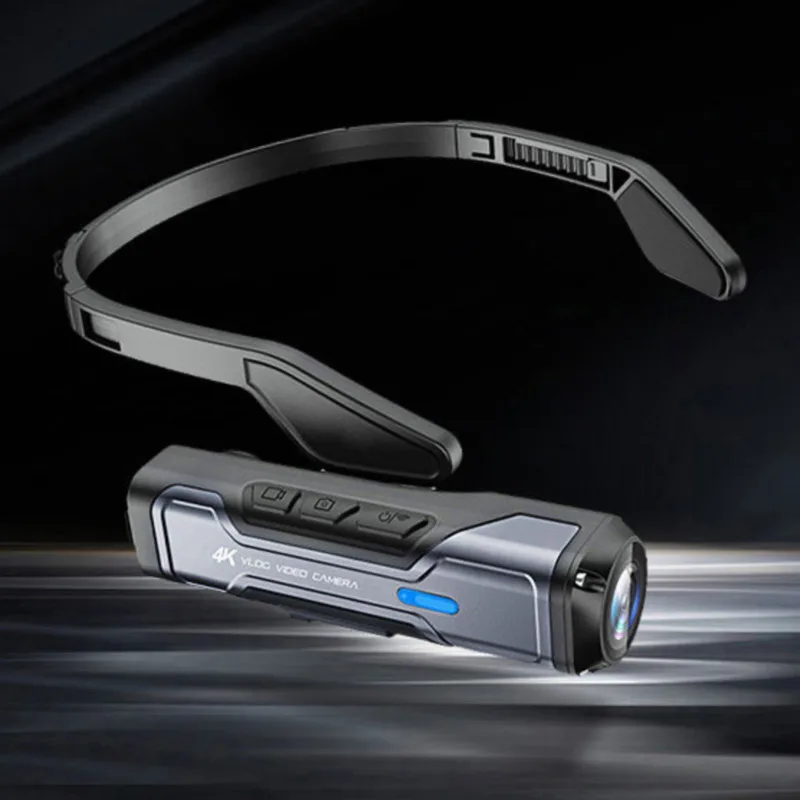 New 4K Head Mounted Sports Camera High-definition Outdoor Sports Camera, WIFI Intelligent Anti Shake Cycling Recorder