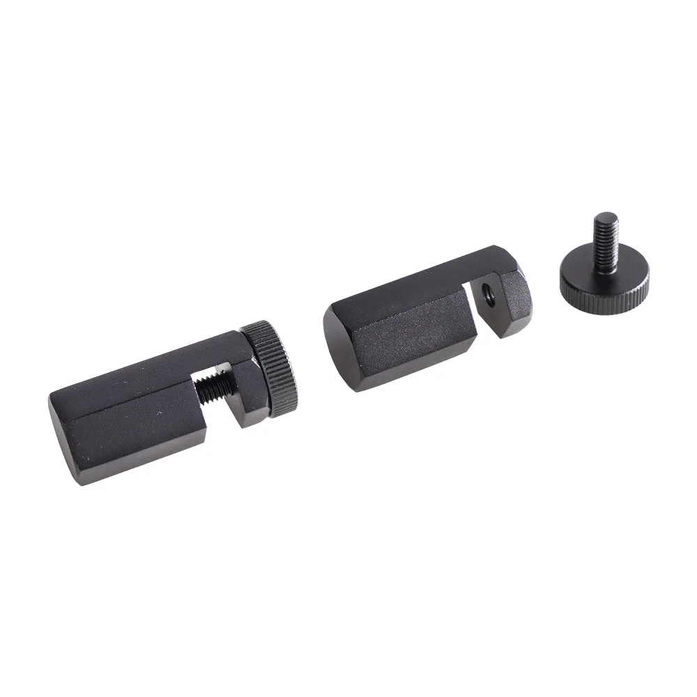 Aluminum Alloy Square Ruler Clamp for Accurate Stair Building Measurements and Right Angle Marking 9.1x7.6x5.2cm