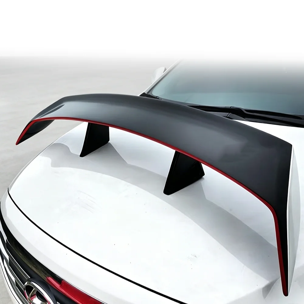 For Langdong Elantra Sonata sedan, universal 100% genuine carbon brazing rear spoiler modification kit for rear trunk spoiler 6