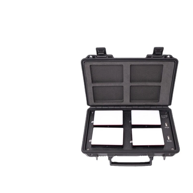 

Four-light wireless charging case set studio portrait costume food video