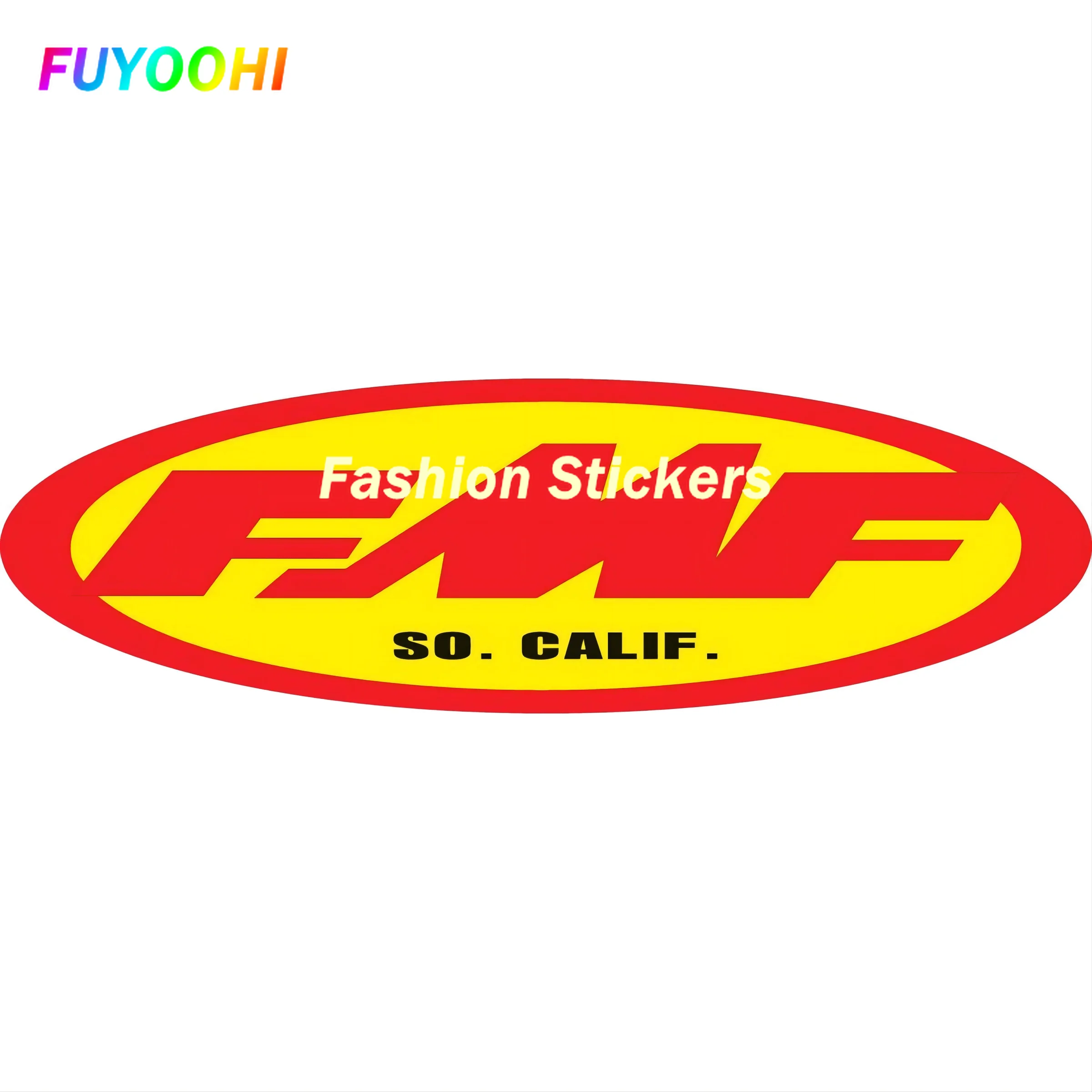 FUYOOHI Exterior/Protection Boutique Stickers AUTOCOLLANT ADESIVI AUFKLEBER DECAL FMF POWERCORE Decal Customized Car Sticker