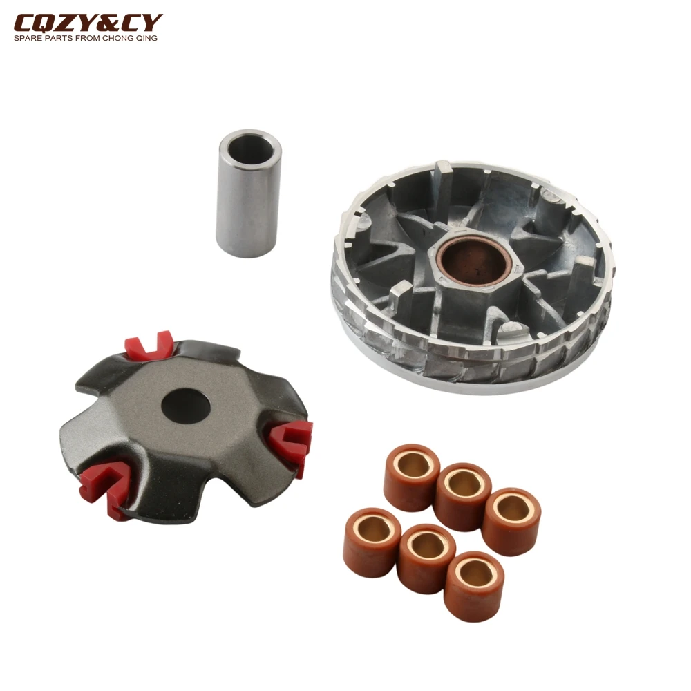 GY6 50 Racing Variator Kit 8g Roller Set For Baotian 50cc 4T Scooter Parts