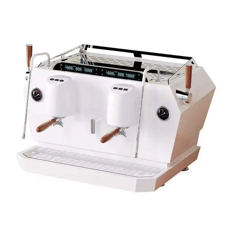 Professional Semi-automatic Electric Stainless Steel Rotary Pump Commercial Hotel Espresso Coffee Machine Supplied In China