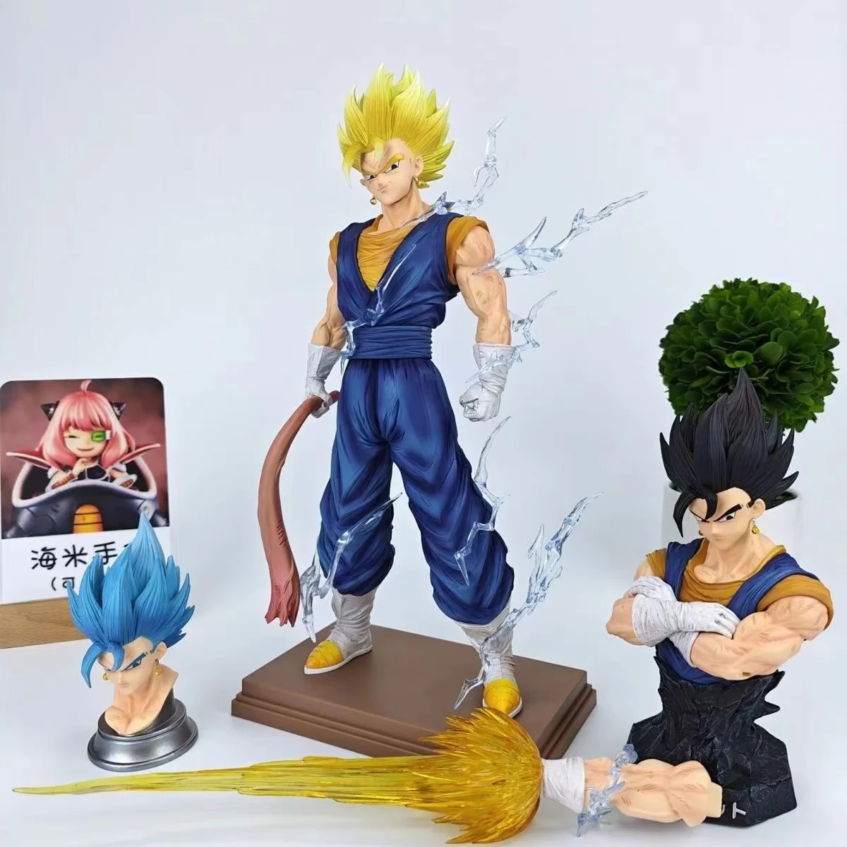 

Dragon Ball Vegetto Figure Replace Arms Vegetto Blue Super Saiyan 4 Action Figure Gk Statue Collection Model Toys Gifts