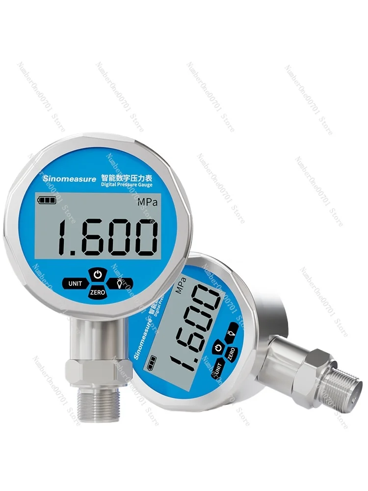 Pressure Gauge Digital Display Water Pressure 1.6mpa Precision Shock-Resistant Meter High Precision