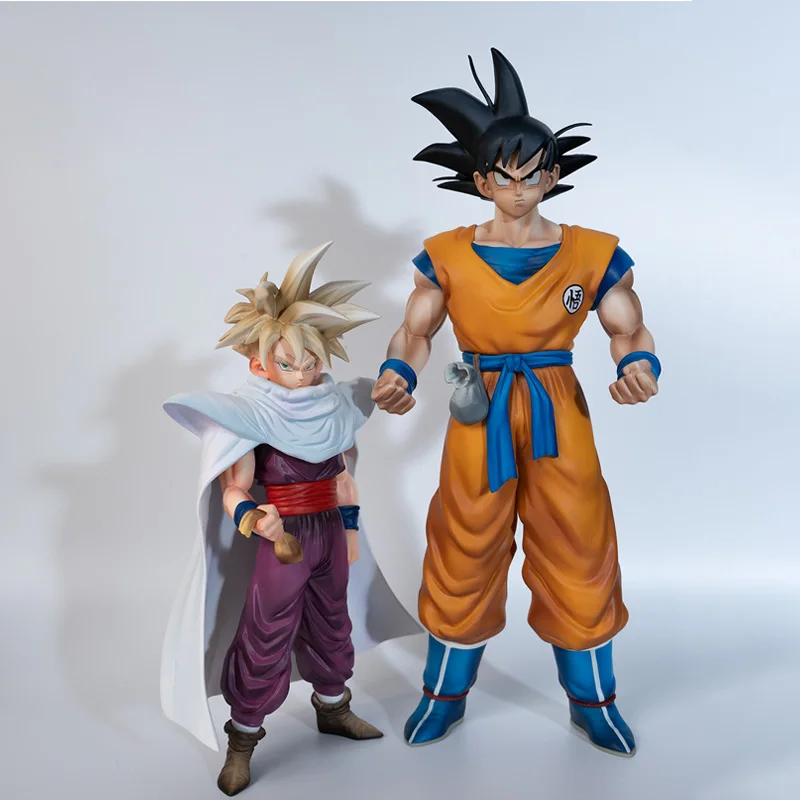 Anime Dragon Ball Senzu Bean Goku Umhang Gohan PVC-Actionfiguren Modell Schreibtischdekoration Sammlerstücke Statuen Spielzeug Ausstellungsgeschenke
