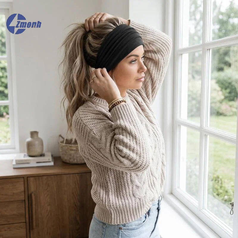 Women'S Yoga Accessories - Nowość! Szerokie opaski na głowę dla