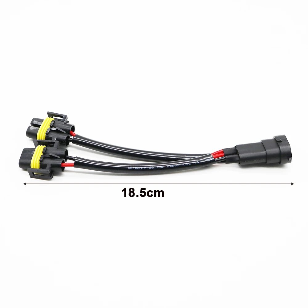 1pcs 9005 HB3 9006 HB4 H11 male female car headlight Bulb Holder Extension Auto Wire fog light Adapter Socket Connector