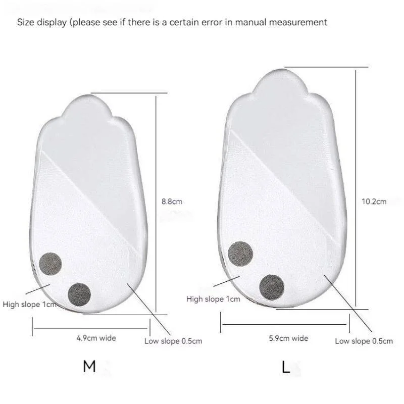 Semelles orthopédiques en Silicone pour jambes de Type O/X, 2 pièces, avec aimants, correcteur de pierre