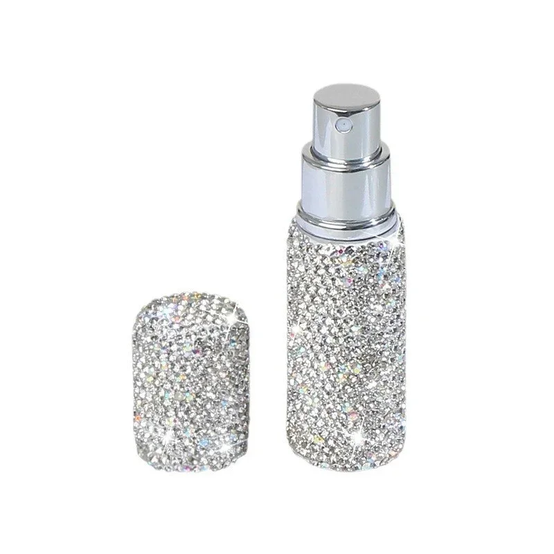 10 ml Kristall Parfüm Spray Flasche Reise Nachfüllbare Flaschen Mini Trinkwasser Bling Glitter Leere Kosmetische Behälter Zerstäuber Flasche