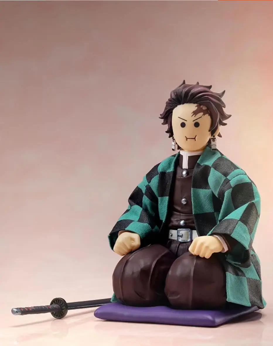 Original Aniplex BUZZmod Kamado Tanjirou Demon Slayer Action Figure Model Toy Brinquedos Figurals