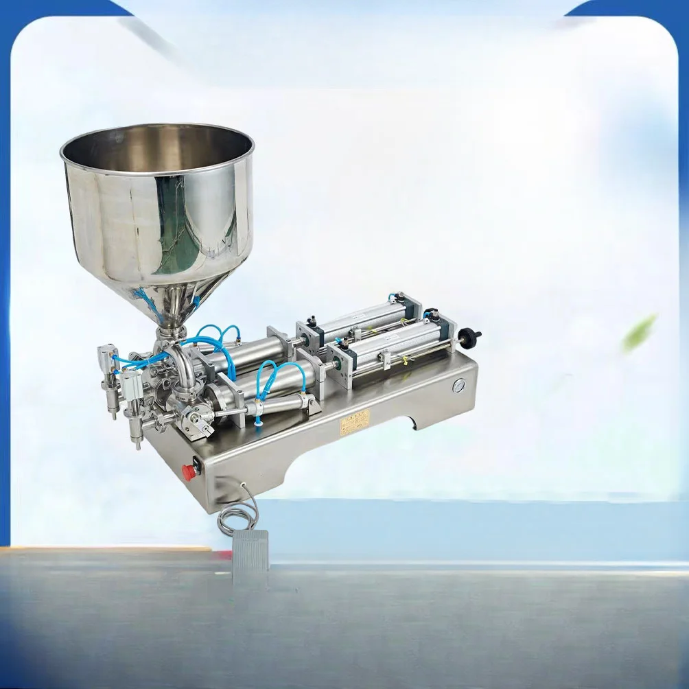 G2WY horizontal pneumatic liquid filling machine,   automatic