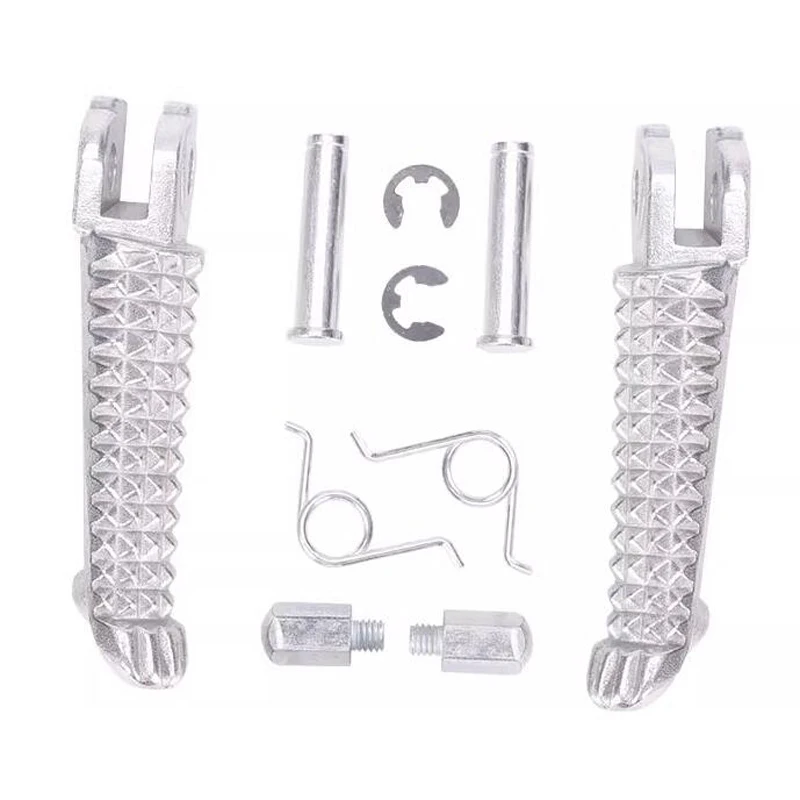 Aluminum Motorcycle Front Rear Folding Foot Pegs Pedal Rest Footpegs Footrest for Yamaha YZF600 R6 YZF1000-R1 MT 07 09 XJ6 FZ1