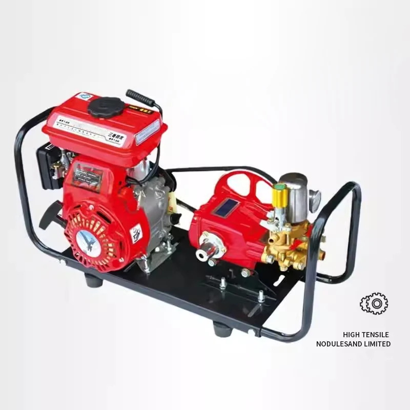154 Single-Cylinder Power Sprayer, Four-Stroke High-Pressure Sprayer, Portable Orchard Sprayer with Reinforced Pump Head