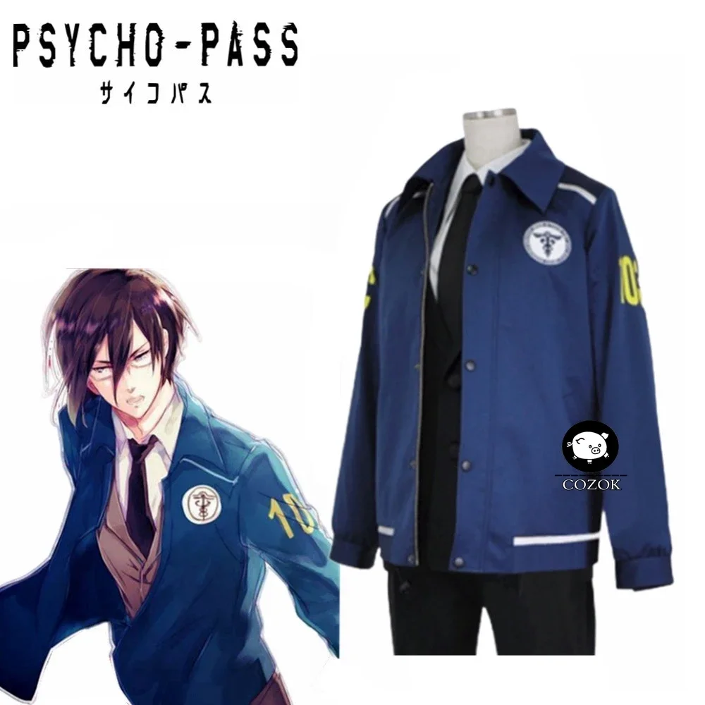 Anime PSYCHO-PASS Kougami Shinya / Ginoza Nobuchika Hoodies Coat Baseball Jacket Cosplay Casual Wearing Suit Coapaly Costume