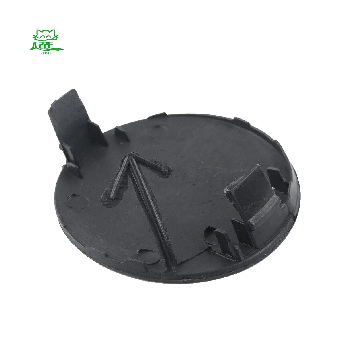 

A22E-Pair Front Bumper Tow Hook Cover Cap For 2013 2014 2015 Toyota RAV4 53286-0R050 / 53285-0R060