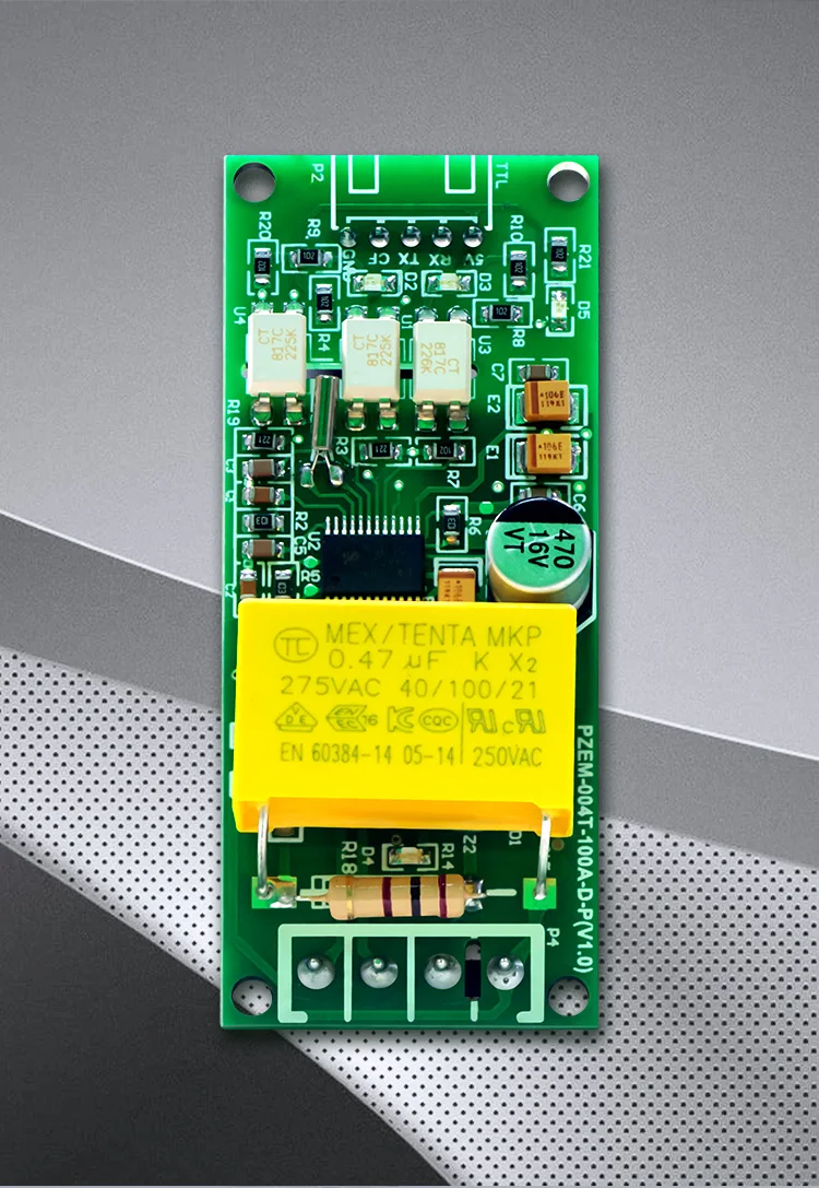 PZEM-004T-D-P Energie Leistungs messer Watt meter 220V Strom verbrauchs messer Spannungs strom Voltmeter ttl Modbus PCB nur – Detail 8