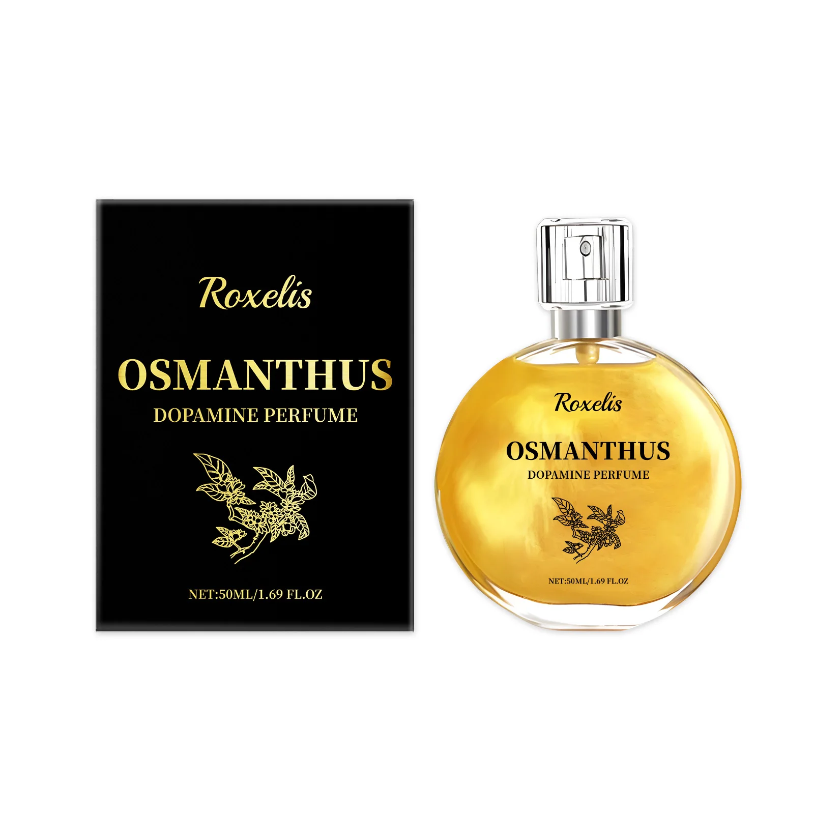 Osmanthus Perfume Lasting Natural Plant Floral Scent Reduce Odor Add Personal Charming Relieving Stress Dating Pheromone Perfume