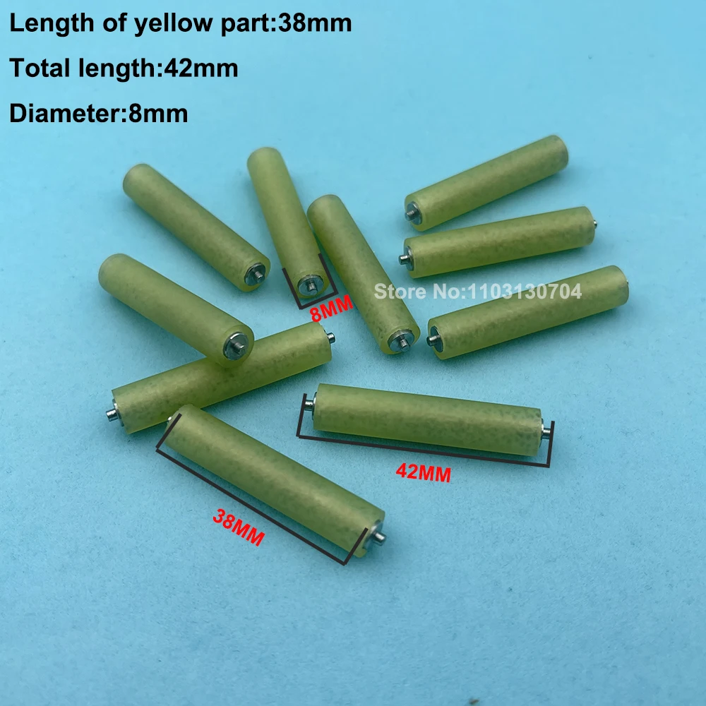 12PCS Paper Pressure Pinch Roller for Mutoh VJ1604E 1604 1614 1624 1638 1618 Solvent Printer DX5 Push Wheel Pinch Rubber Rollers