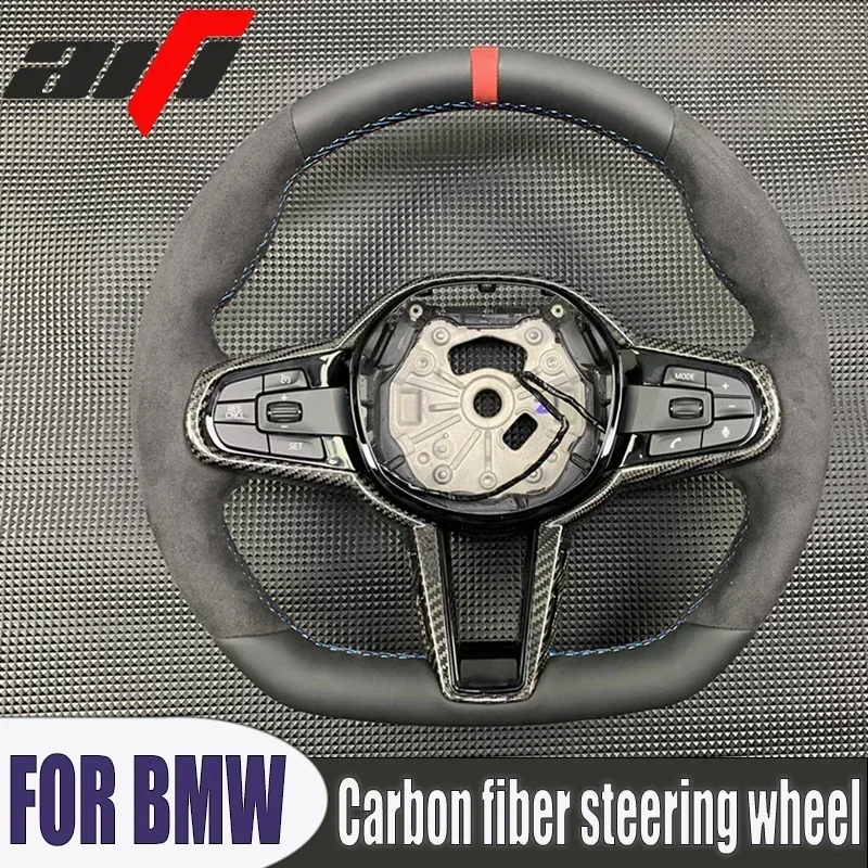 Carbon Fiber Steering Wheel for BMW M1 M2 M3 M4 M5 G Series F40 F44 G20 G21 G28 G22 G29 G80 Old Upgrade New 2025 M4