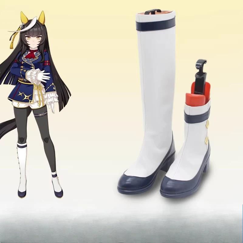 2026 Calstone Light O Umamusume Pretty Derby Cosplay Shoes Boots Anime Halloween Carnival Boots Custom Made Any Size