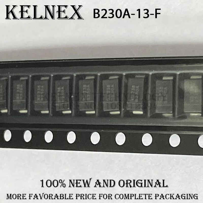 20 PCS B2100A-13-F B2100A B220A-13-F B220A B230A-13-F B230A B250A-13-F B250A B260A-13-F B260A DO-214AC (SMA) Schottky diode