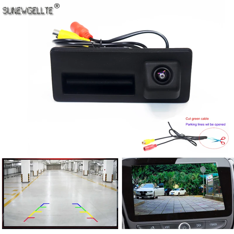 

Car Rear View Camera For Audi A4 A5 S5 Q3 Q5 VW Golf Passat Tiguan Jetta Sharan Touareg B6 B7 Reversing parking Camera