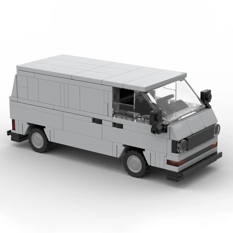 

174PCS MOC 1982 VWes Transporter T3 Van Modular Building Blocks DIY Classic Camper Van Model Kit Creative Toy for Kids and Fans