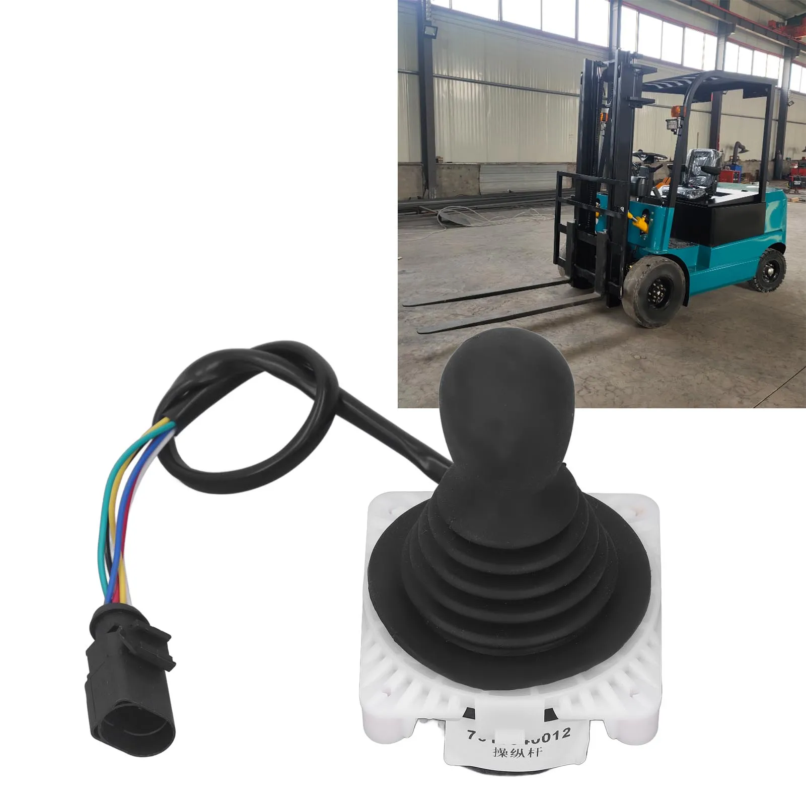 7919040012 Pengendali Joystick Joystick Ekskavator Pegangan Operasi Batang Kontrol Aksesori Ekskavator 7919040012 untuk Joystick Linde