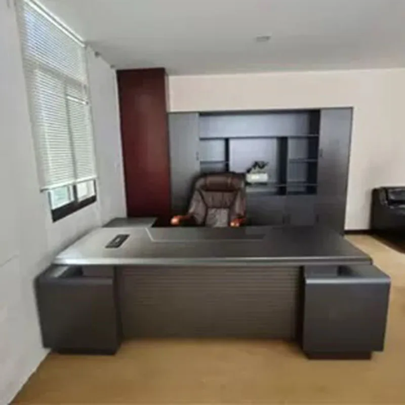 Luxury Modern Office Desk Conference Executive Reception Computer Office Desk Design Space Saving Escrivaninha Home Furniture